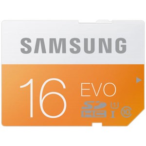 Carte mémoire Samsung SDHC 16 Go EVO Class 10