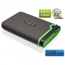 Disque Dur Externe Transcend 500 Go Anti-Choc